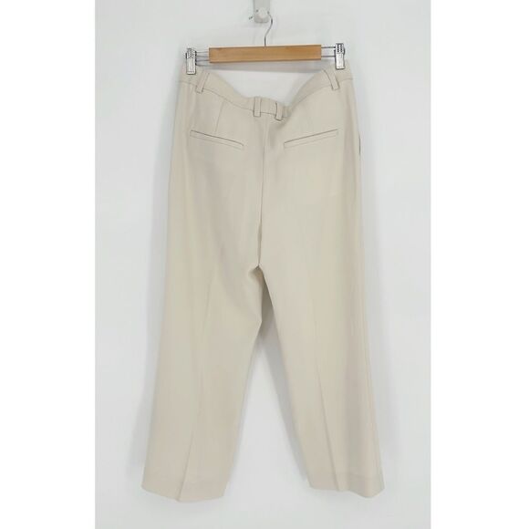 NEW Filippa K Hutton Straight Trouser Pants High Rise in Ivory Women's 38 US 8 - Picture 5 of 10